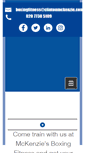 Mobile Screenshot of clintonmckenzie.com